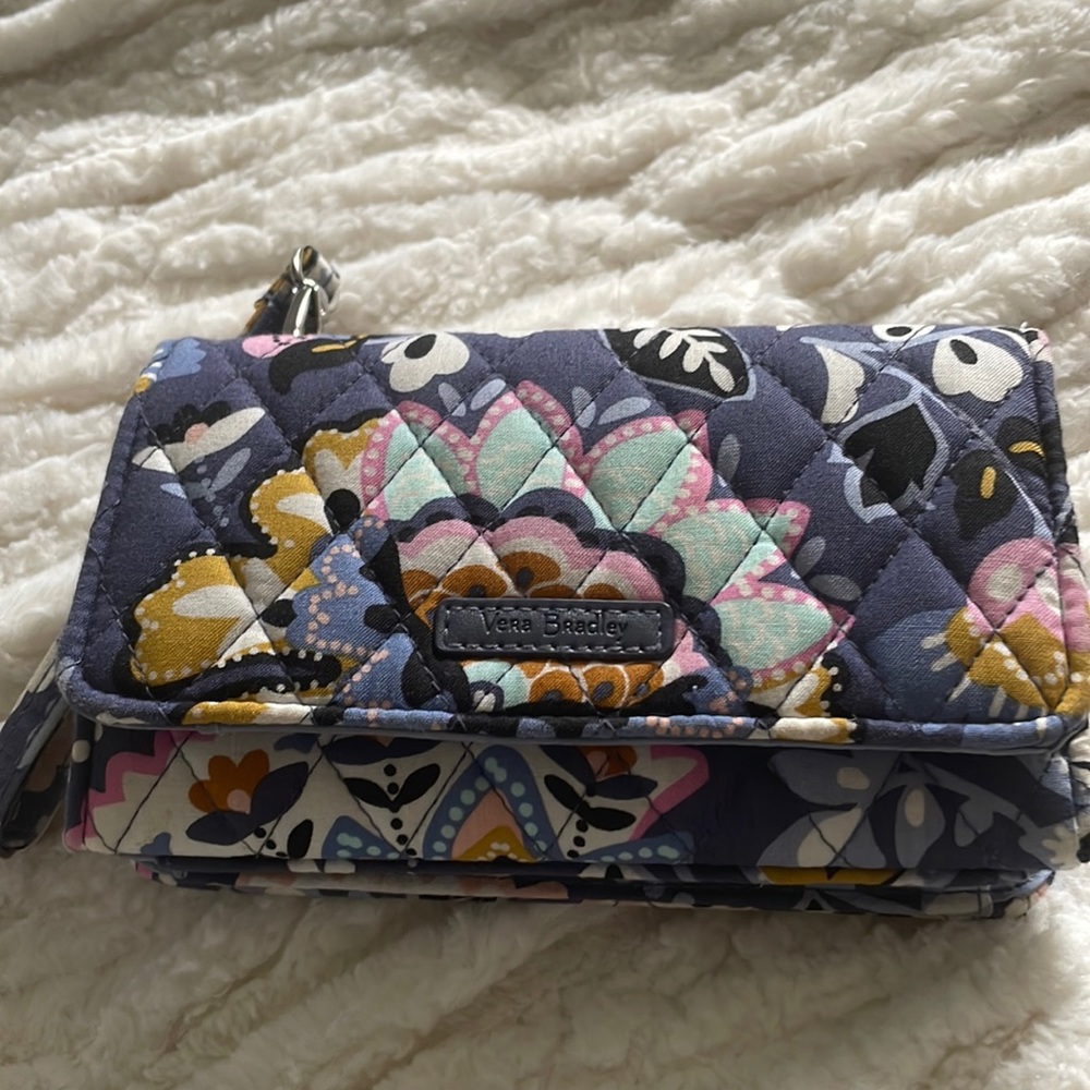 Vera Bradley wristlet purple